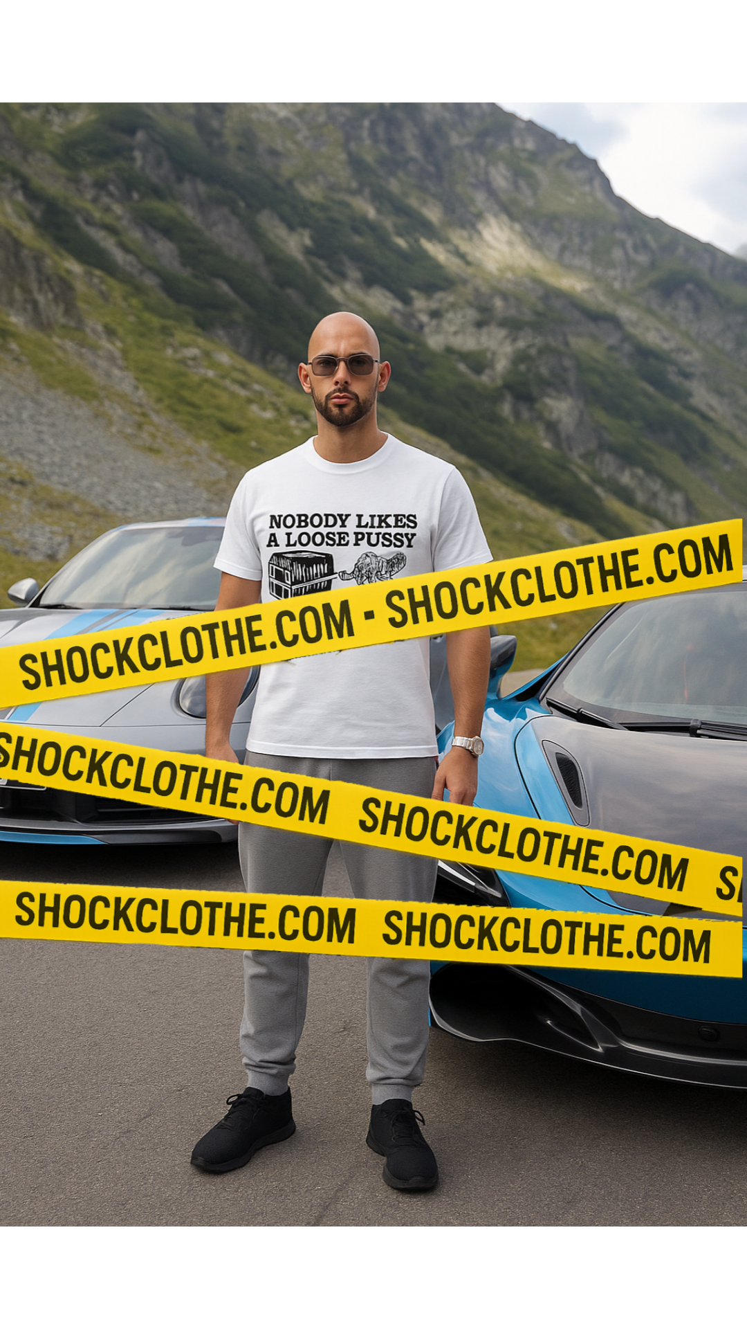 Nobody likes (white T-shirt)